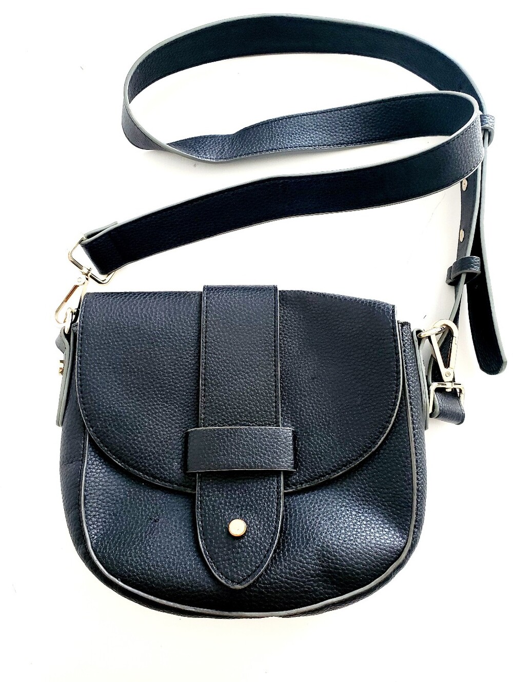 Indigo Black Crossbody Bag